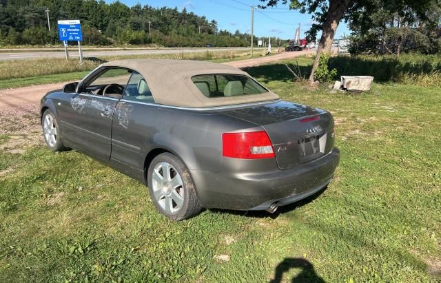 2005 Audi A4 Quattro Cabriolet