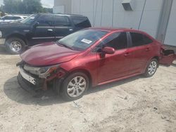 Toyota Corolla le salvage cars for sale: 2022 Toyota Corolla LE