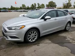 Salvage cars for sale at Bridgeton, MO auction: 2017 Ford Fusion SE Hybrid