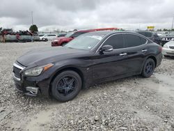 Infiniti car Hauler Vehiculos salvage en venta: 2016 Infiniti Q70 3.7