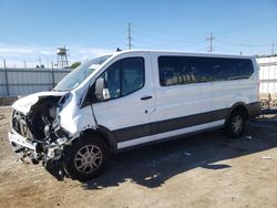 Salvage cars for sale at Chicago Heights, IL auction: 2021 Ford Transit T-350