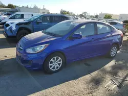 Salvage cars for sale at Martinez, CA auction: 2014 Hyundai Accent GLS