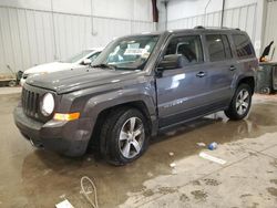 Salvage cars for sale at Franklin, WI auction: 2016 Jeep Patriot Latitude