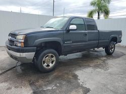 Chevrolet Silverado k2500 Heavy Duty Vehiculos salvage en venta: 2004 Chevrolet Silverado K2500 Heavy Duty