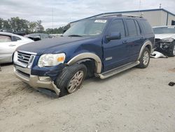 Salvage cars for sale at Spartanburg, SC auction: 2006 Ford Explorer Eddie Bauer