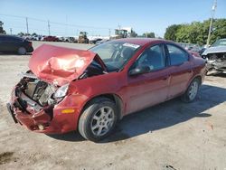 Salvage cars for sale at Oklahoma City, OK auction: 2005 Dodge Neon SXT