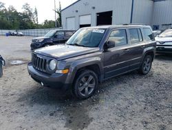 Salvage cars for sale from Copart Savannah, GA: 2015 Jeep Patriot Latitude