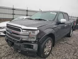 Salvage cars for sale at Cahokia Heights, IL auction: 2018 Ford F150 Supercrew