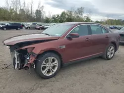 Salvage cars for sale at Leroy, NY auction: 2015 Ford Taurus SEL