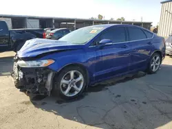 Buy Salvage Cars For Sale now at auction: 2015 Ford Fusion SE