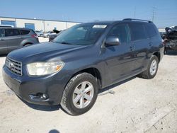 Toyota Highlander se Vehiculos salvage en venta: 2010 Toyota Highlander SE