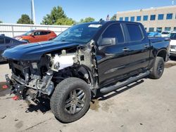 Chevrolet salvage cars for sale: 2019 Chevrolet Silverado K1500 Trail Boss Custom