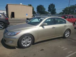 Salvage cars for sale at Moraine, OH auction: 2012 Hyundai Genesis 3.8L