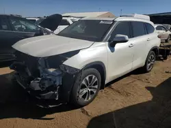 2021 Toyota Highlander XLE en venta en Brighton, CO