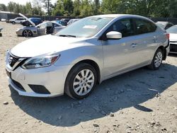 2019 Nissan Sentra S en venta en Waldorf, MD