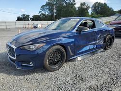 Salvage cars for sale at Gastonia, NC auction: 2018 Infiniti Q60 Luxe 300