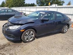 Salvage cars for sale at Finksburg, MD auction: 2018 Honda Civic LX