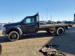 Salvage trucks for sale at Nisku, AB auction: 2008 Ford F450 Super Duty