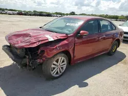 Salvage cars for sale at San Antonio, TX auction: 2019 Volkswagen Passat Wolfsburg