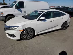 Salvage cars for sale at Martinez, CA auction: 2016 Honda Civic EX