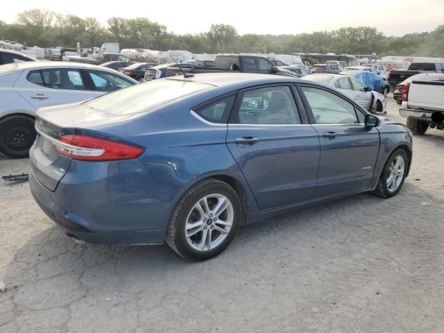 2018 Ford Fusion SE Hybrid