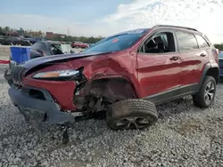 Salvage cars for sale at Columbus, OH auction: 2016 Jeep Cherokee Trailhawk