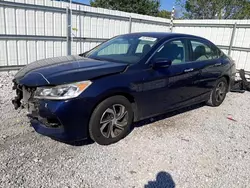 Salvage cars for sale at Walton, KY auction: 2016 Honda Accord LX