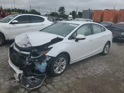 Vehiculos salvage en venta de Copart Bridgeton, MO: 2019 Chevrolet Cruze LT