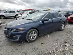 Chevrolet Malibu ls salvage cars for sale: 2018 Chevrolet Malibu LS