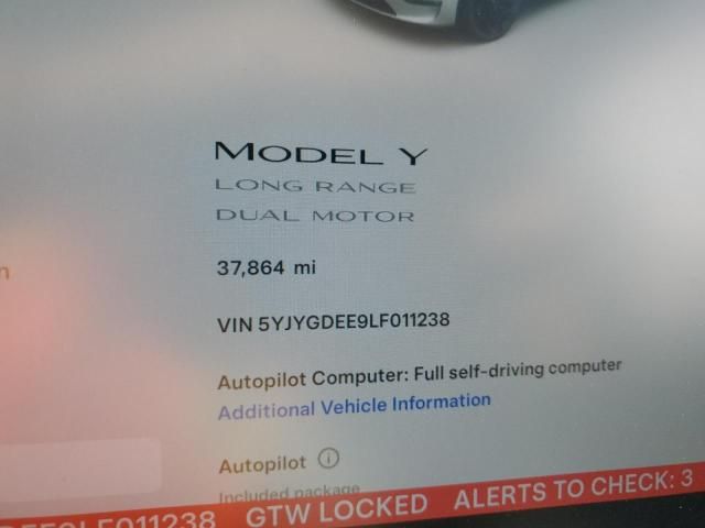 2020 Tesla Model Y