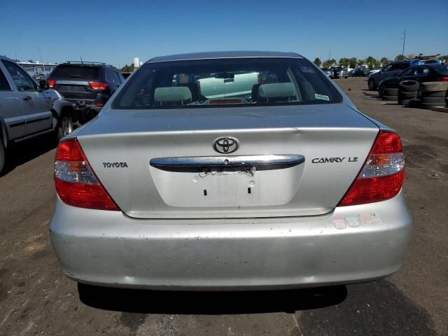 2002 Toyota Camry LE