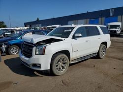 Vehiculos salvage en venta de Copart Woodhaven, MI: 2018 GMC Yukon SLE