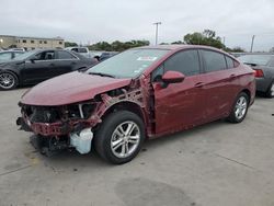 Chevrolet salvage cars for sale: 2018 Chevrolet Cruze LT