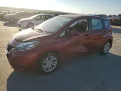 Nissan Vehiculos salvage en venta: 2017 Nissan Versa Note S