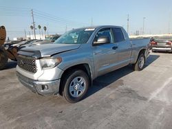 Toyota Tundra Double cab sr salvage cars for sale: 2018 Toyota Tundra Double Cab SR