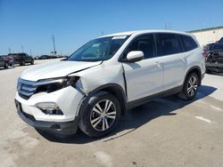 Salvage cars for sale at Haslet, TX auction: 2018 Honda Pilot EX