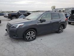 Salvage cars for sale at Kansas City, KS auction: 2022 Subaru Forester Limited