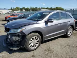 Salvage cars for sale at Pennsburg, PA auction: 2017 Acura RDX Technology