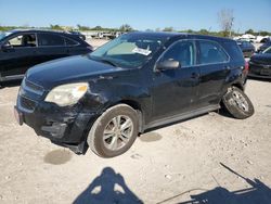 Salvage cars for sale at Kansas City, KS auction: 2013 Chevrolet Equinox LS