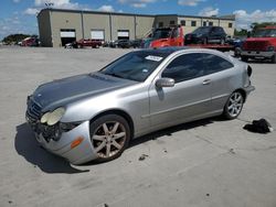 Mercedes-Benz salvage cars for sale: 2003 Mercedes-Benz C 320 Sport Coupe