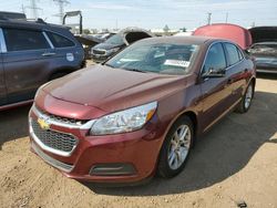 Salvage cars for sale at Elgin, IL auction: 2015 Chevrolet Malibu 1LT