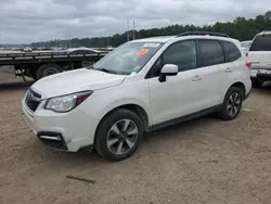 Salvage cars for sale at Greenwell Springs, LA auction: 2017 Subaru Forester 2.5I Premium