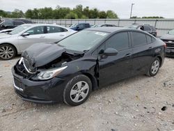 Chevrolet Cruze ls salvage cars for sale: 2017 Chevrolet Cruze LS