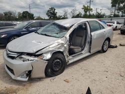 Toyota salvage cars for sale: 2012 Toyota Camry Base