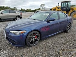 Salvage cars for sale at Hueytown, AL auction: 2018 Alfa Romeo Giulia TI