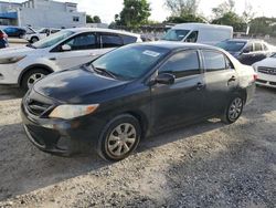 Toyota salvage cars for sale: 2011 Toyota Corolla Base