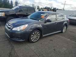 Subaru Legacy 2.5i Limited Vehiculos salvage en venta: 2011 Subaru Legacy 2.5I Limited