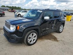 Salvage cars for sale at Harleyville, SC auction: 2016 Jeep Renegade Limited