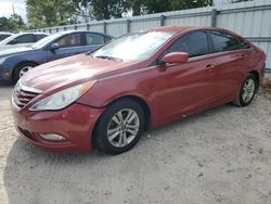 Salvage cars for sale at Riverview, FL auction: 2013 Hyundai Sonata GLS