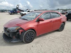 Toyota Corolla l salvage cars for sale: 2019 Toyota Corolla L